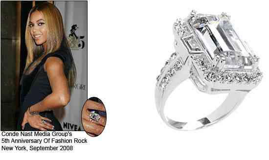 Beyonce wedding ring pics