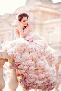 Blush Wedding Gown (bespoke-bride.com)