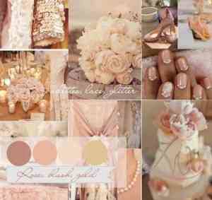 Rose, Blush, Gold