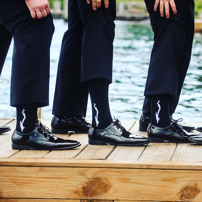 socks for groomsmen